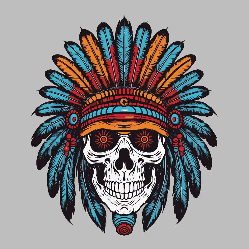 Crâne de chef indien Apache