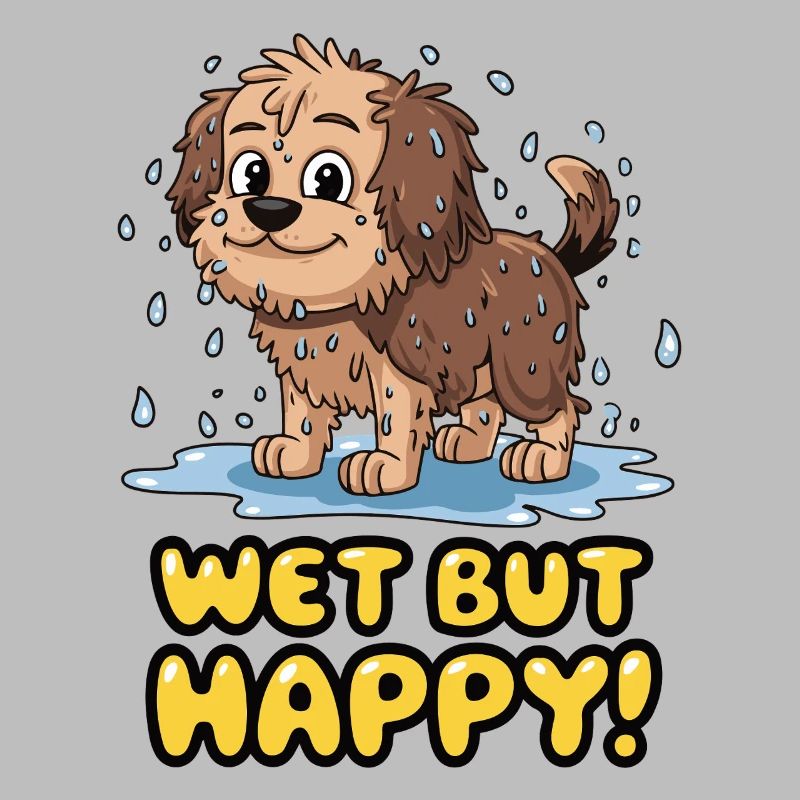 WET BUT HAPPY