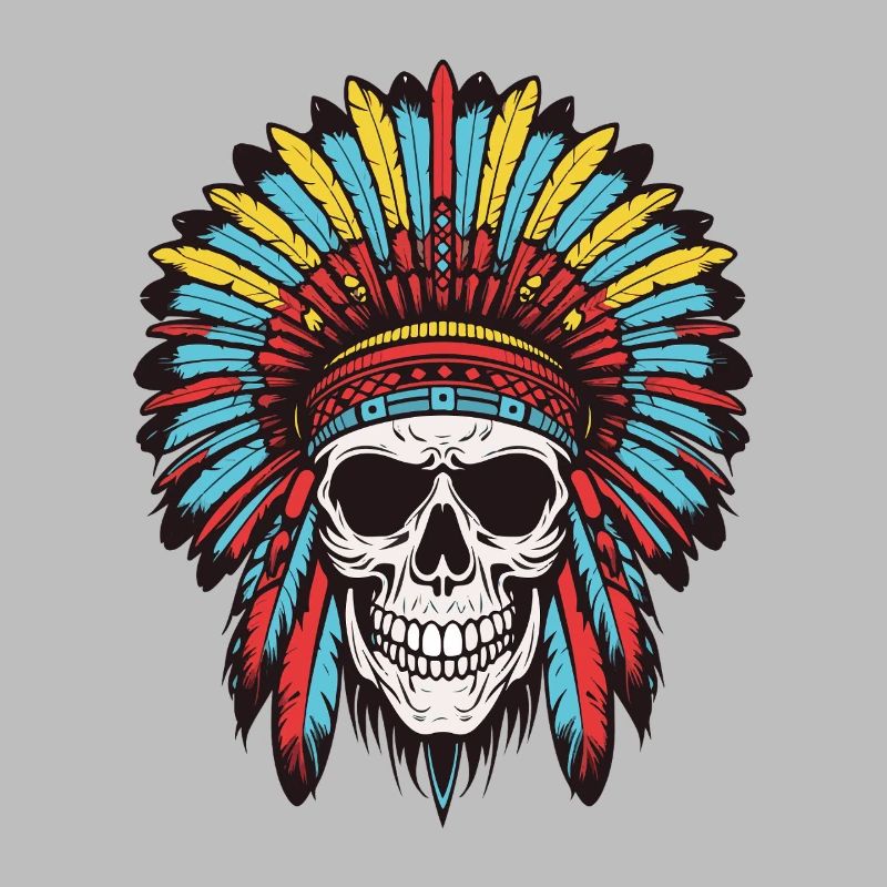 Crâne de chef indien Apache