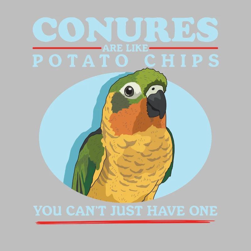 Conures simd wie Papageien Conure Geschenk