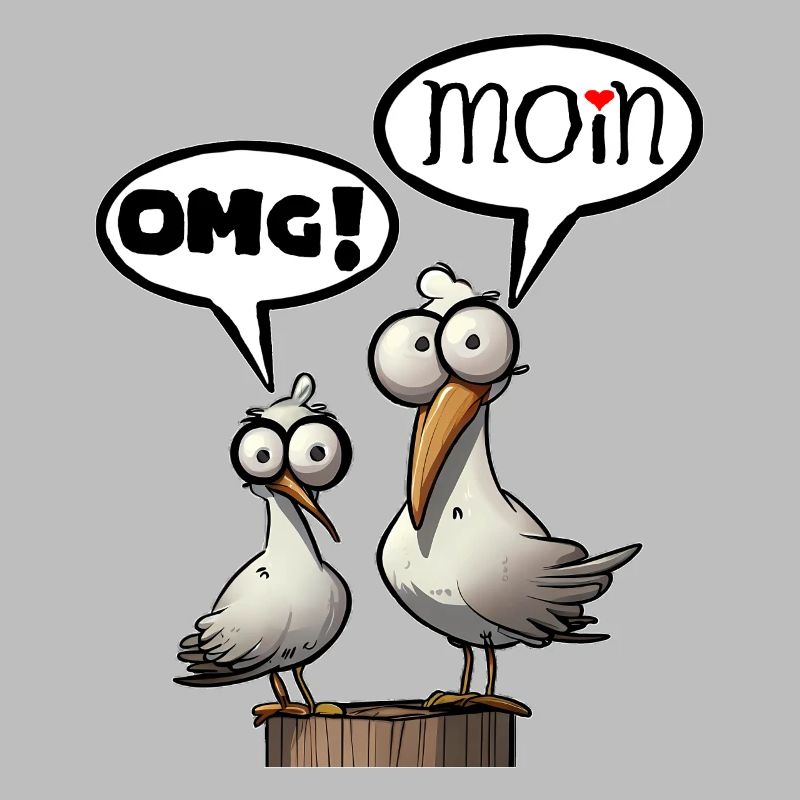 Die Bäädden Möwen - Möwe omg moin
