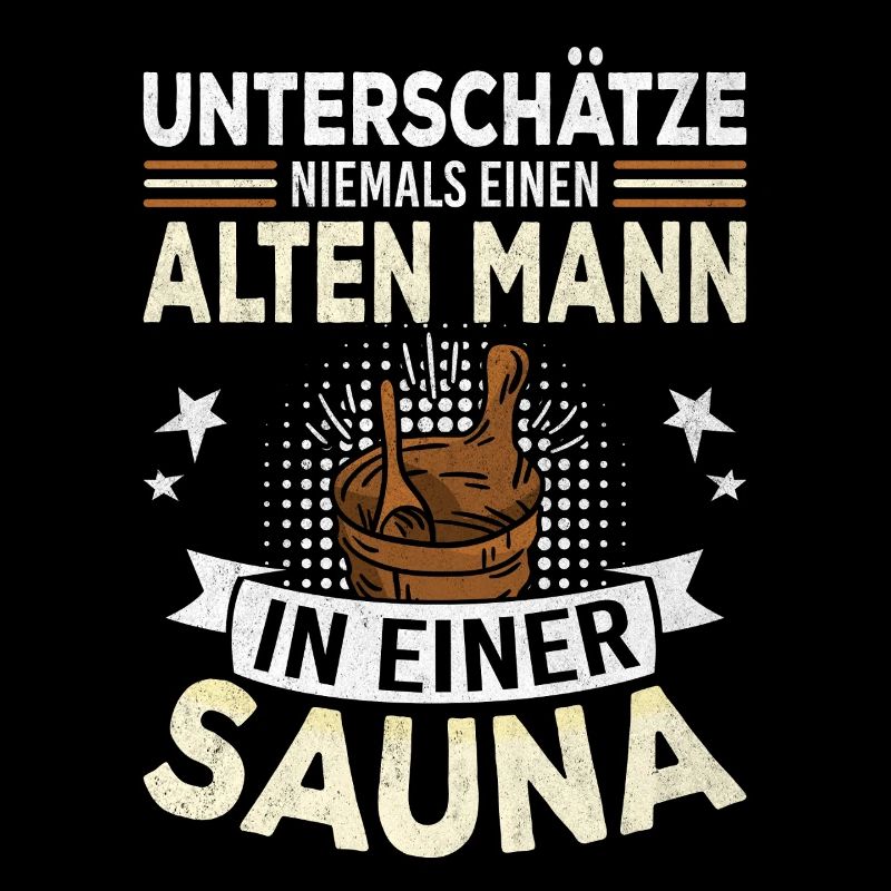 Never underestimate an old man in a sauna