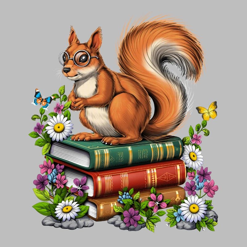 Cottagecore Forest Squirrel