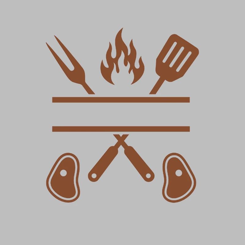 Barbecuing is a man's thing