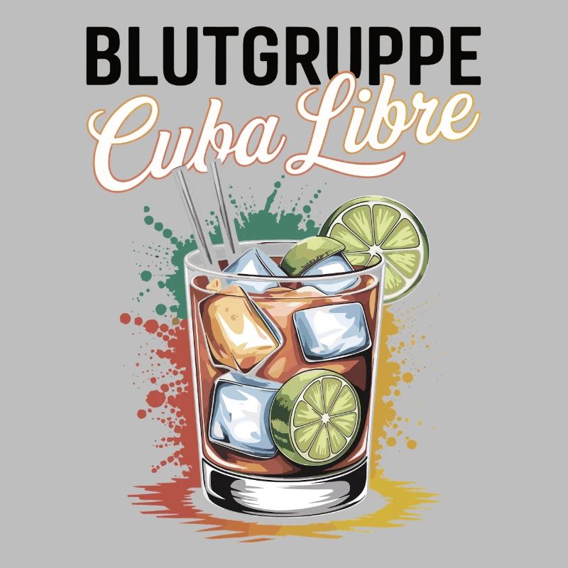 Blood Type Cuba Libre Cocktail Bartender
