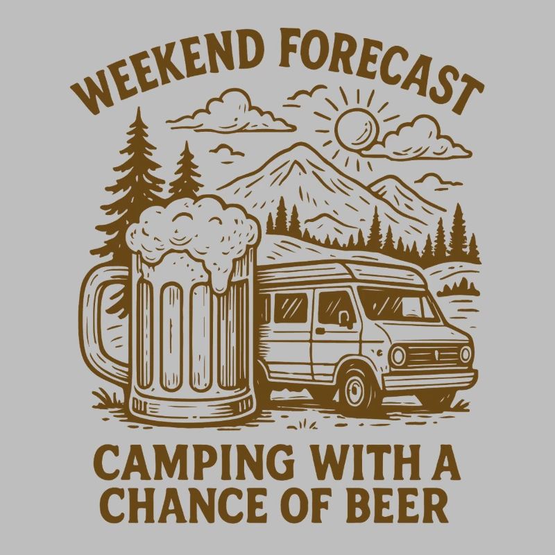 Wochenendvorhersage Camping Mit Bier