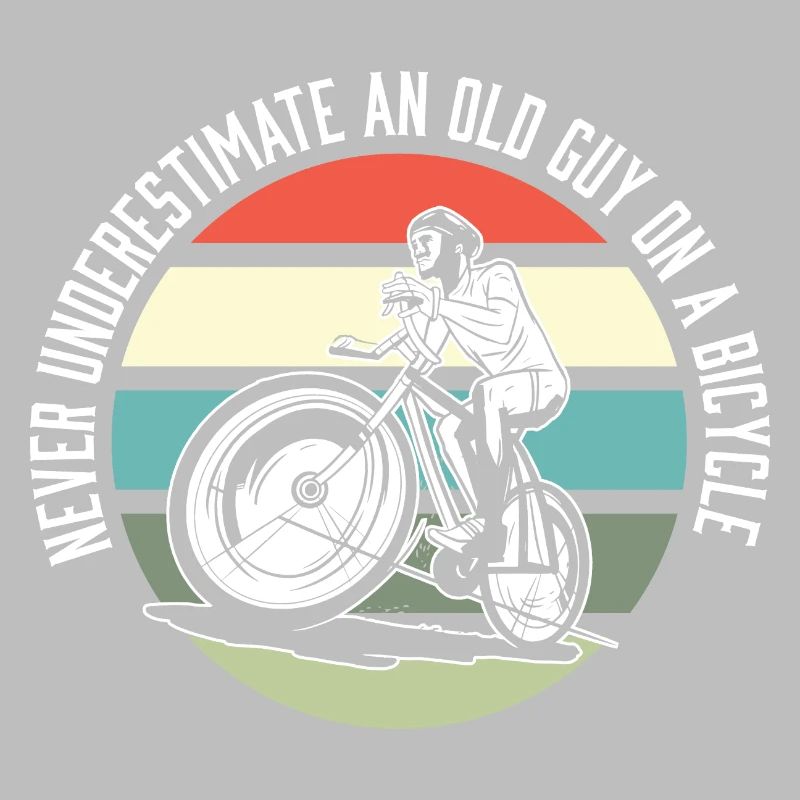 Never Underestimate An Old Guy on a Bicycle