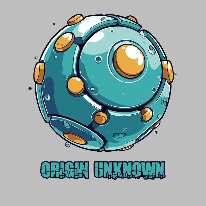 Round unknown object, origin unknown
