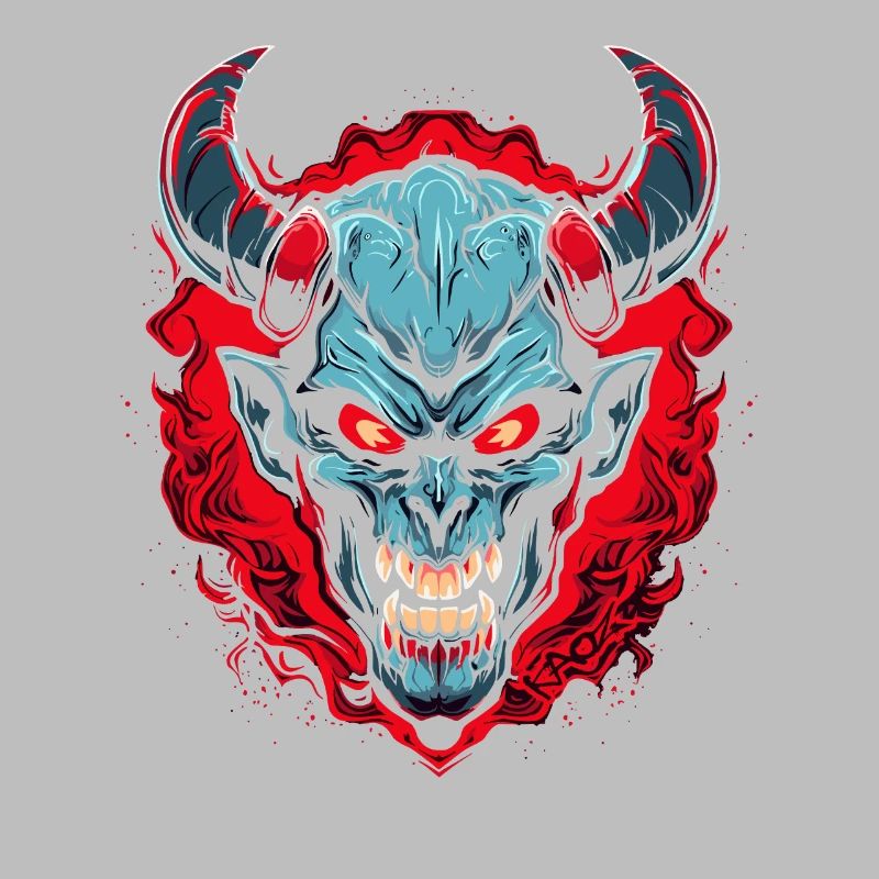 Medieval Flames and Devil or Demon