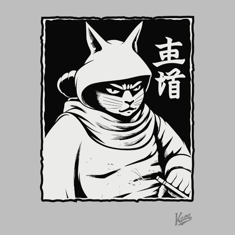 Samurai Shogun Cat