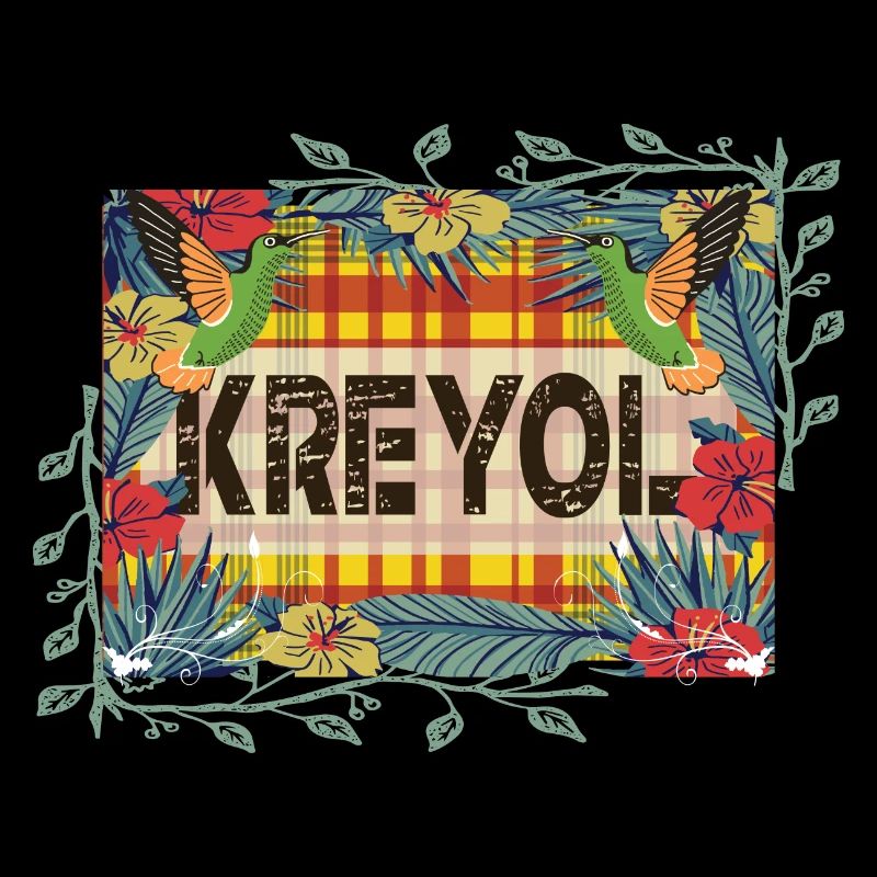 Schöne Geschenkidee KREYOL ODER KREOLISCHE Madras