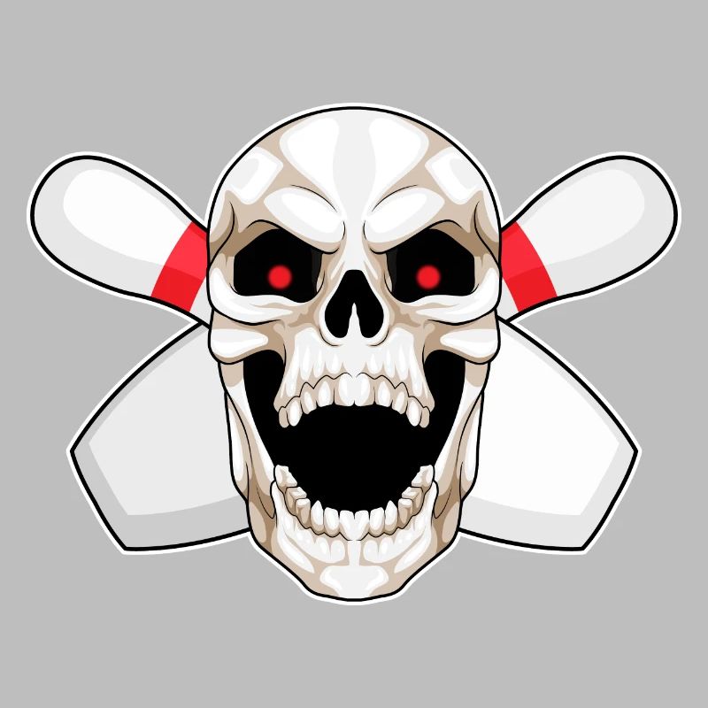 Skull Bowling Bowling Épingle