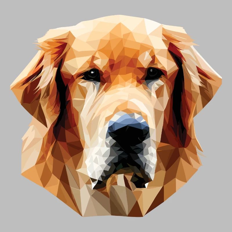 Polygone de chien Labrabor