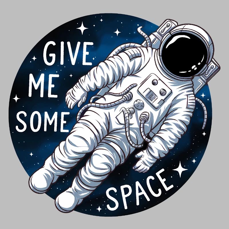 Astronaute de l’espace Dicton drôle