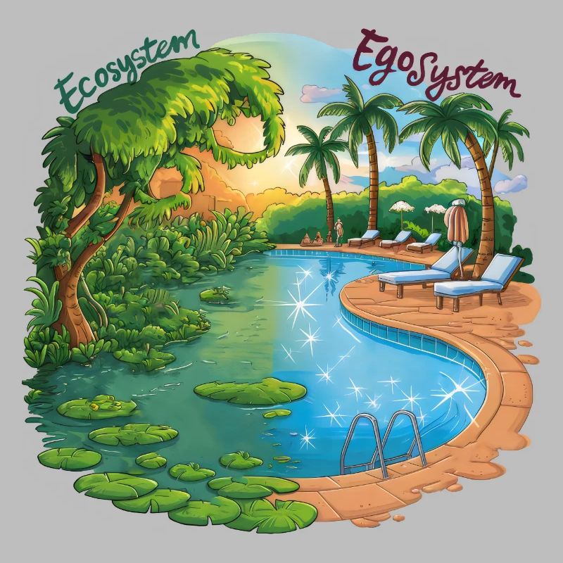 Ecosystem Egosystem Design Humor and Ecology
