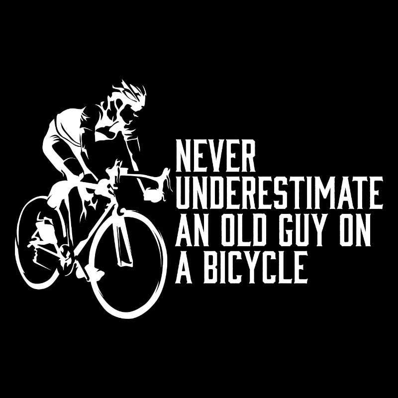 Never Underestimate An Old Guy on a Bicycle