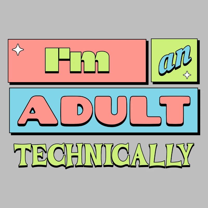 Ich bin ein erwachsenes technisch lustiges Geschenk zum 18. Geburtstag