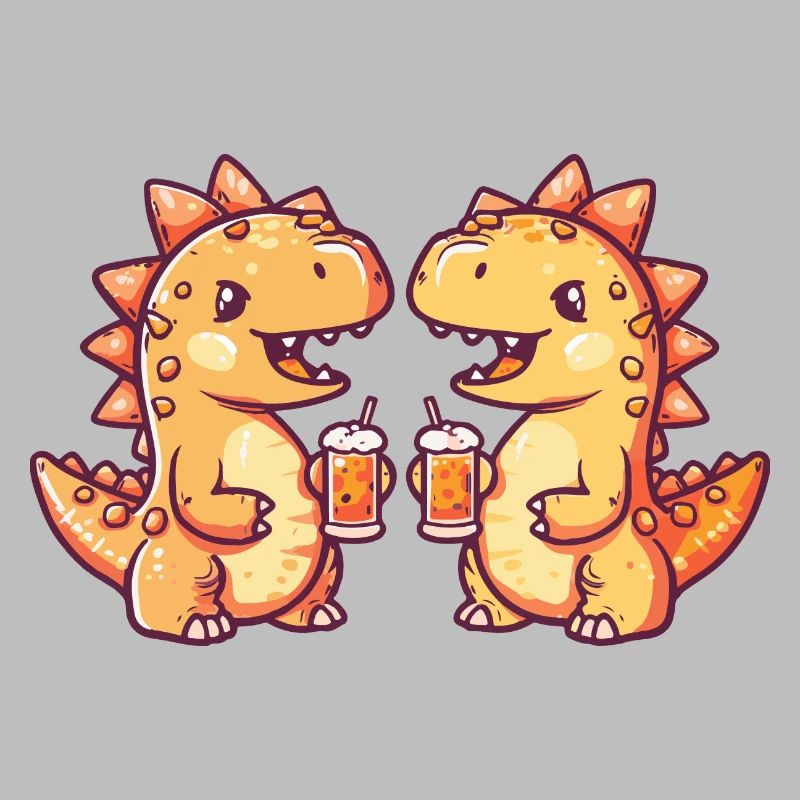Dinosaur Stegosaurus Beer Booze