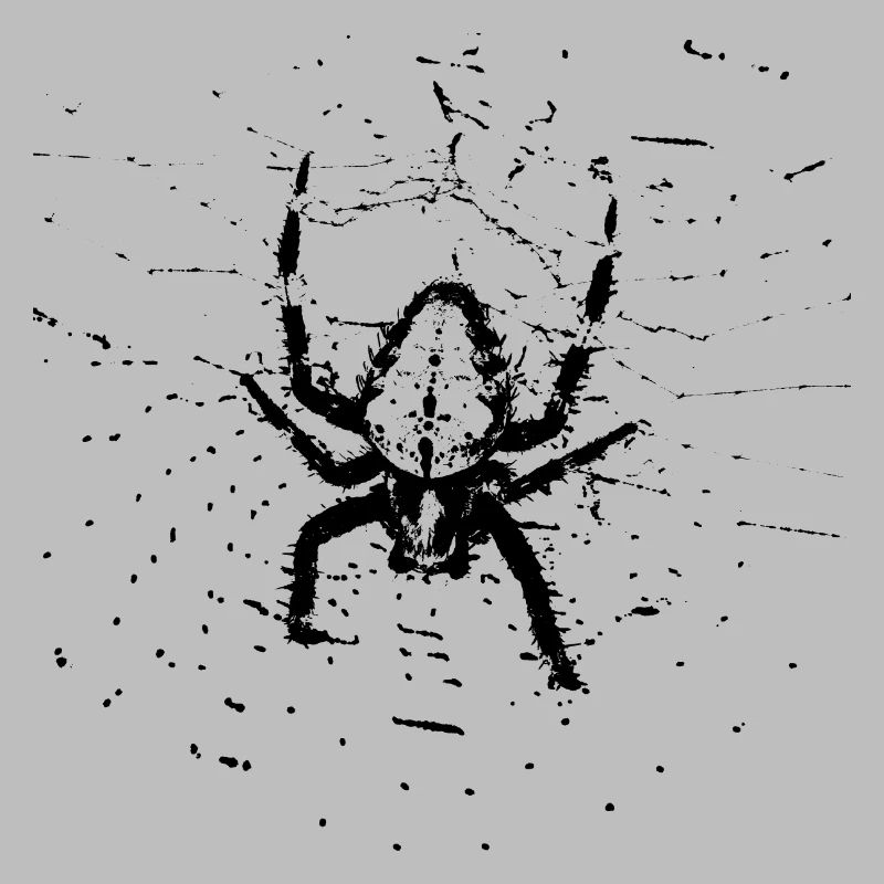 Spider in the web