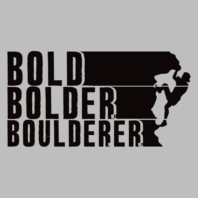 Bold Bolder Boulderer Bloc Bloc