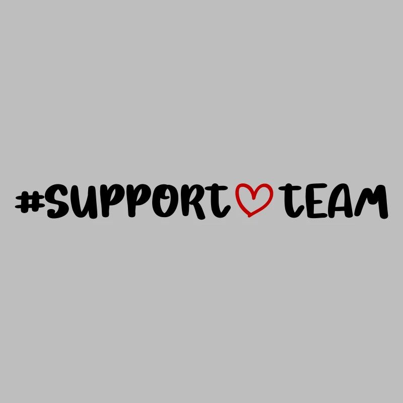 Support team heart