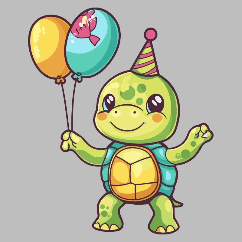 Turtle Birthday Comic