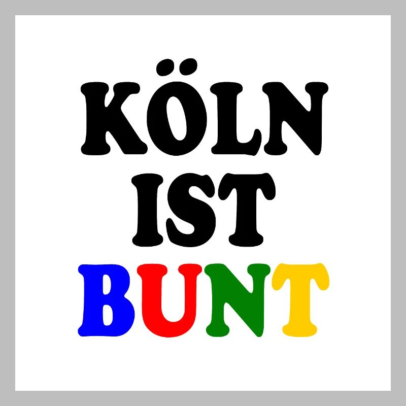 Cologne is colourful