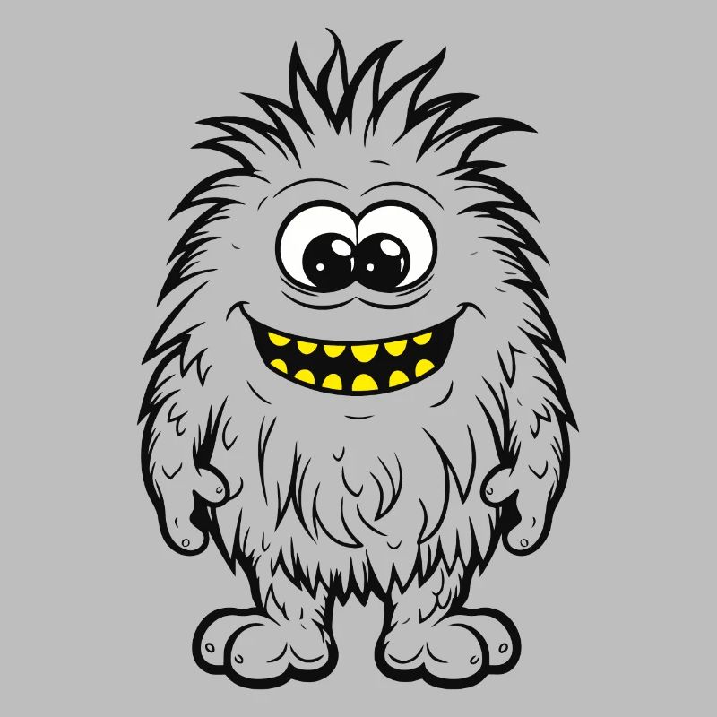 Drôle de créature de monstre de compagnie
