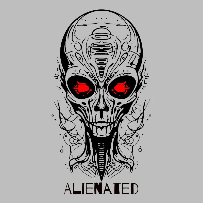 Alienated Alien Face