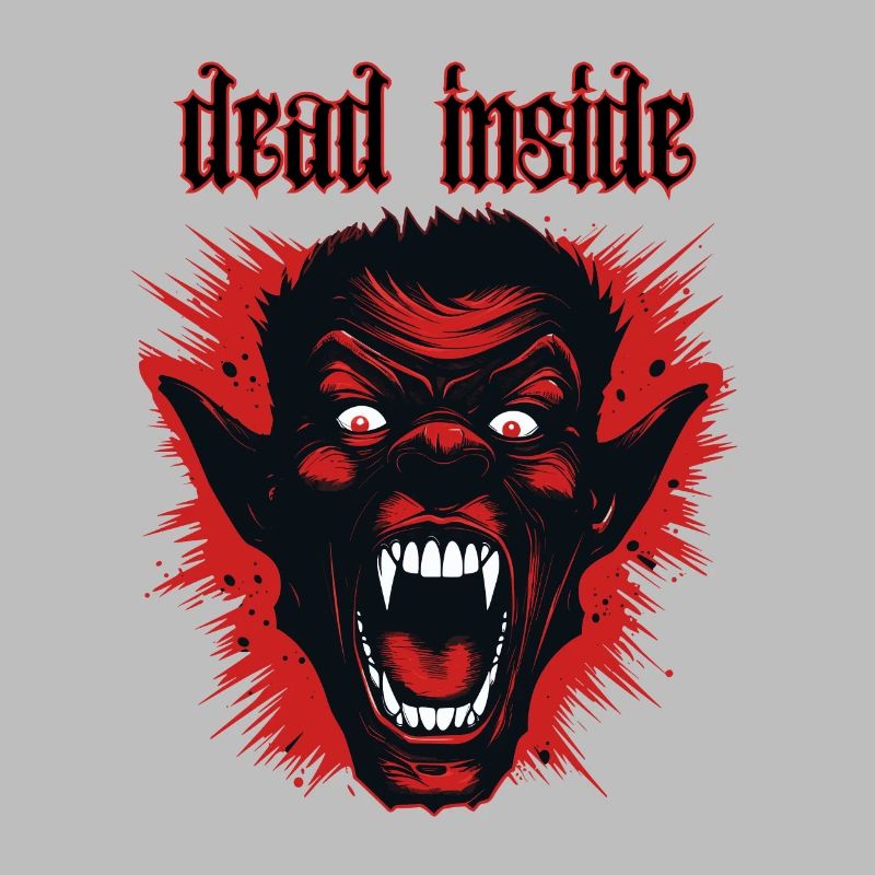 Ein menschenähnlicher Dämonenkopf, Dead Inside
