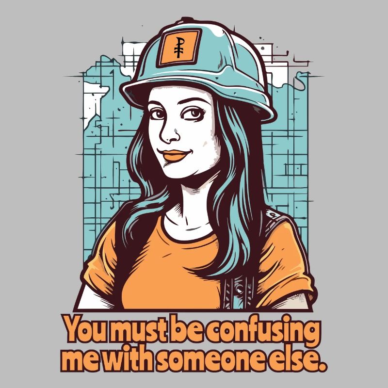 Construction worker Lisa, you're confusing me