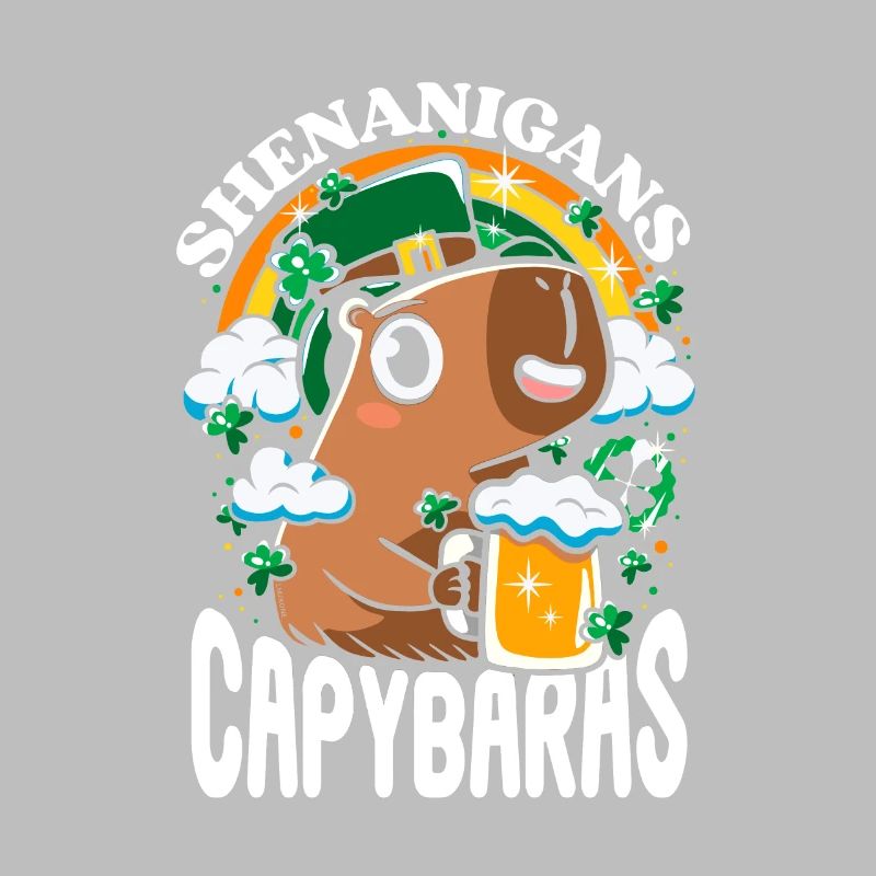 Saint Patrick - Shenanigans capybaras