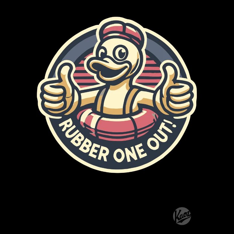 Thumbs up, rub one out rubber duck