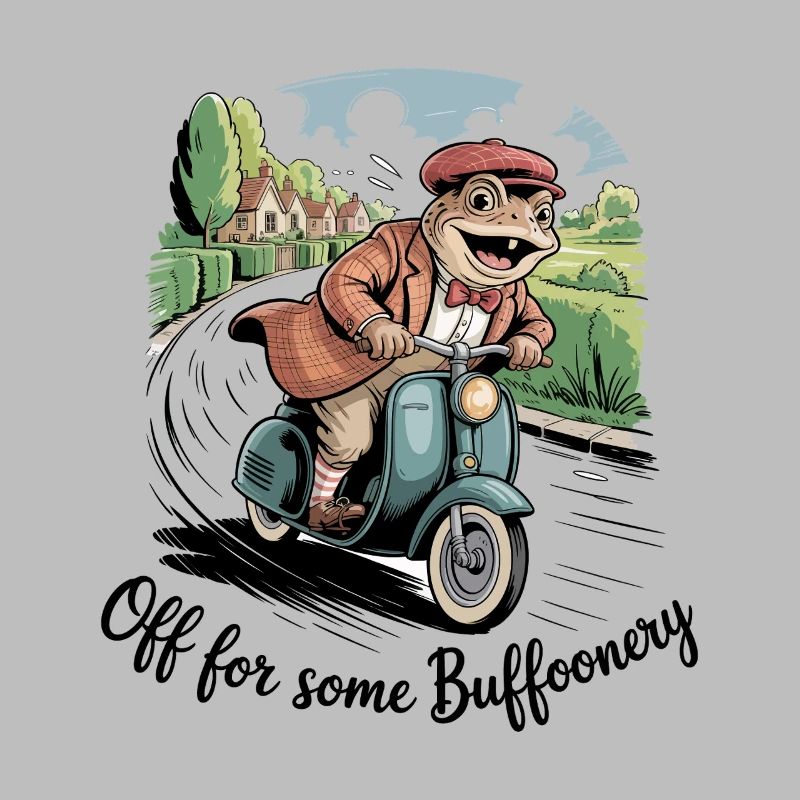 Crapaud parti pour un mème de bouffonnerie