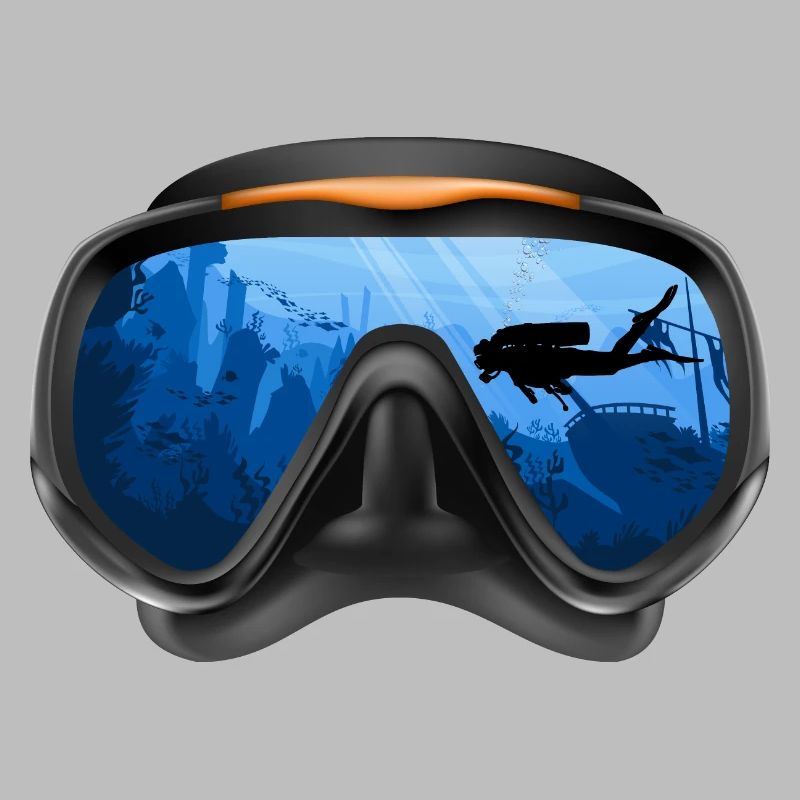 Diving, Diver, Diving Goggles