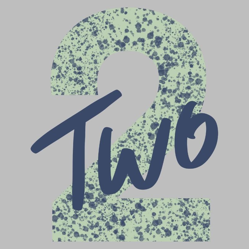 Number / Two / 2 / Birthday / Second / Number