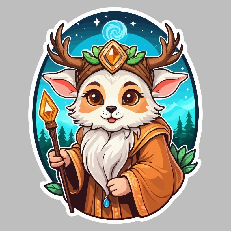 Druide Mignon Illustration
