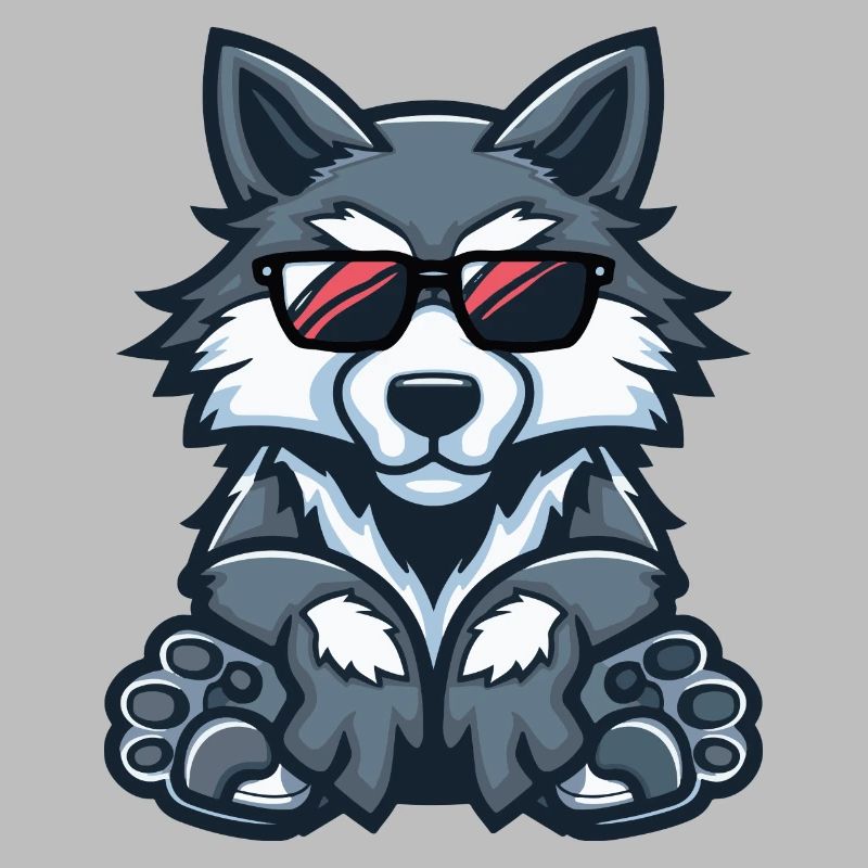 Wolf Comic Cool