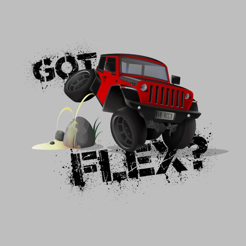 GOT FLEX? - OFFROADER Crawler - Red
