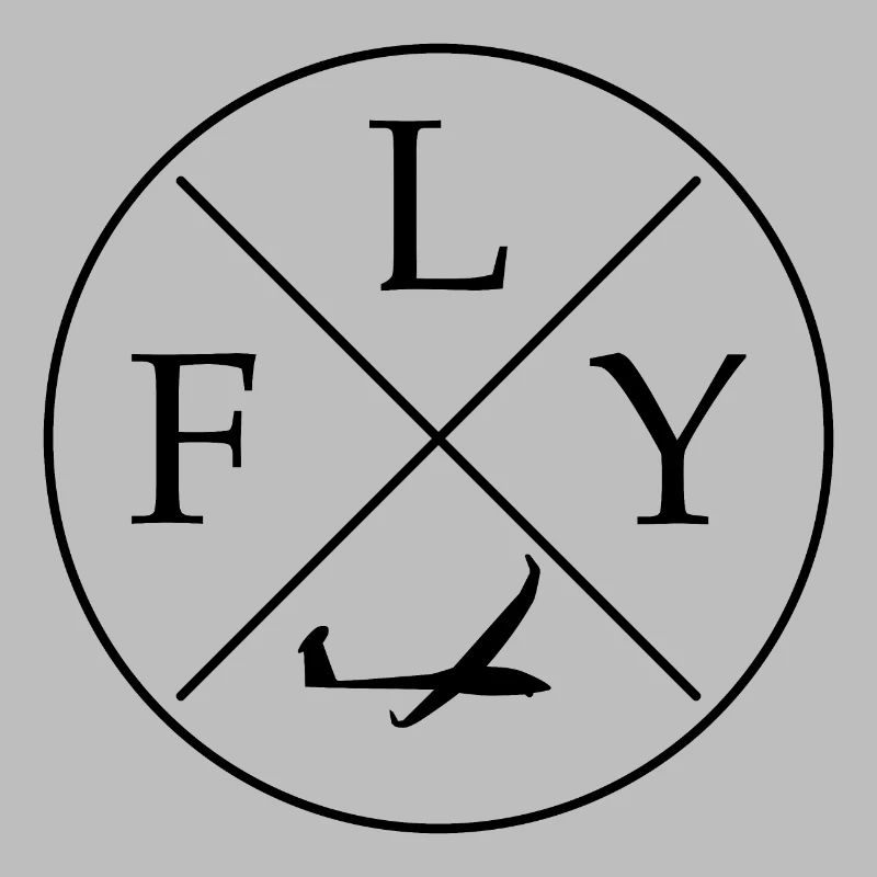 FLY Logo Glider remote control rc