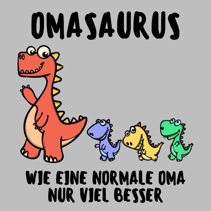 Oma Großmutter Dinosaurier Humorvoll Statement