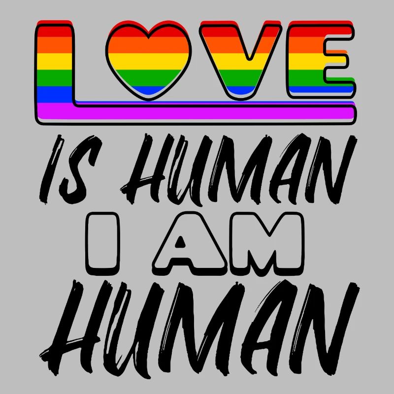 Love Rainbow Human Rights Statement Lesbians
