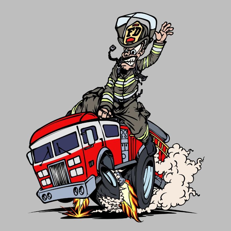 Fire brigade fire protection fire engine lifesaver