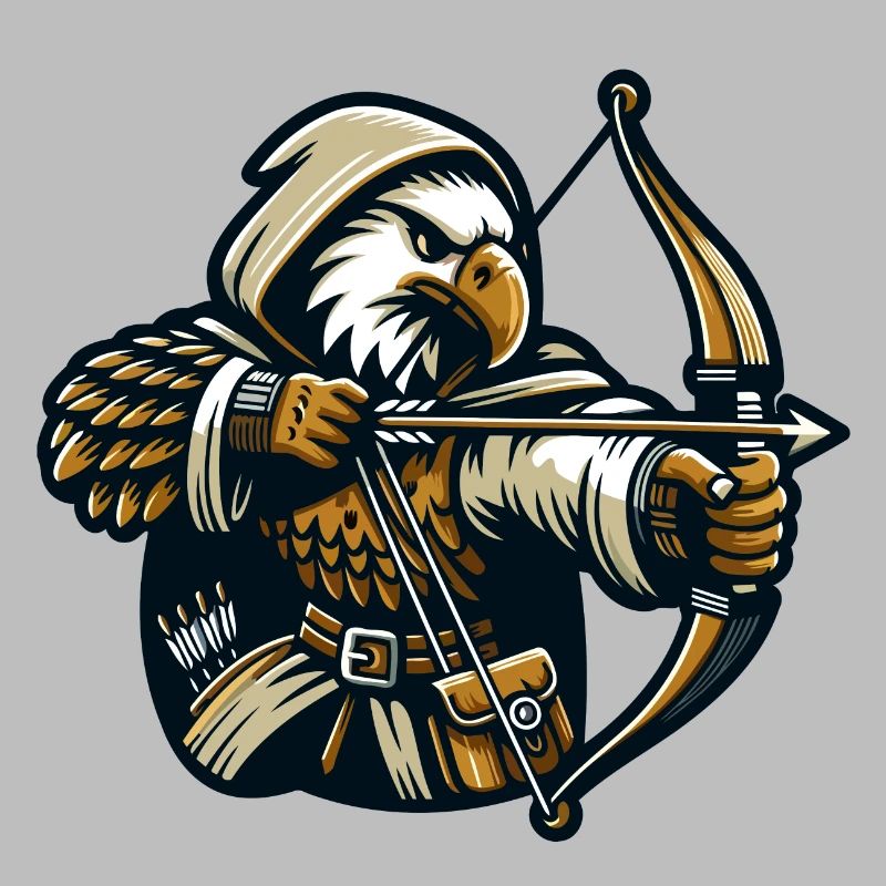 Skyward Archer: The Eagle Marksman