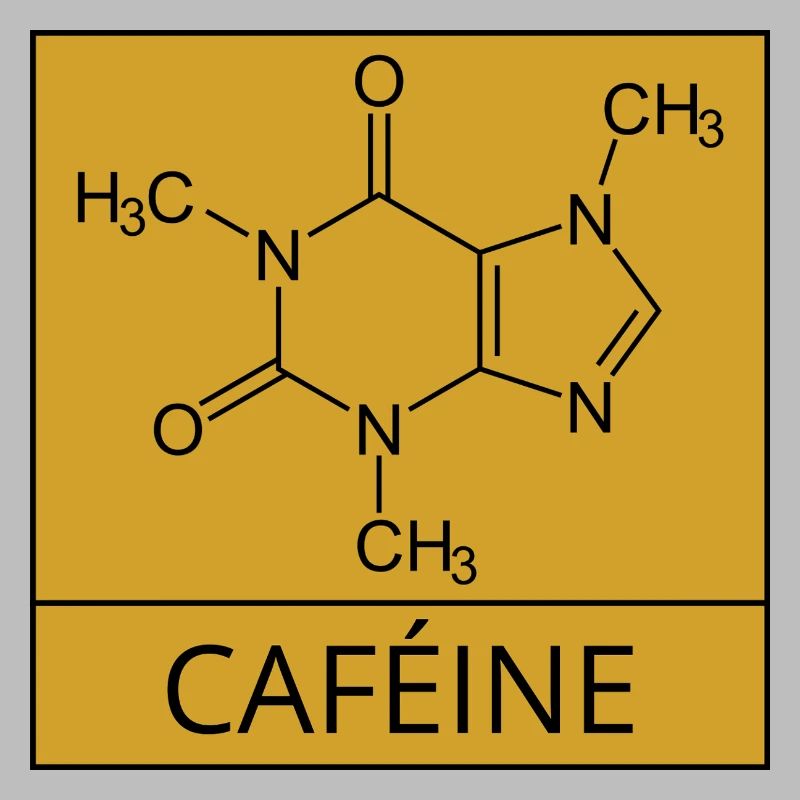 molécule de caféine