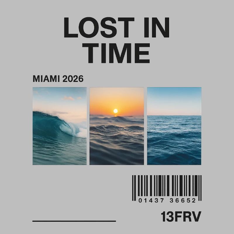Temps perdu : Triptyque des Vagues de Miami