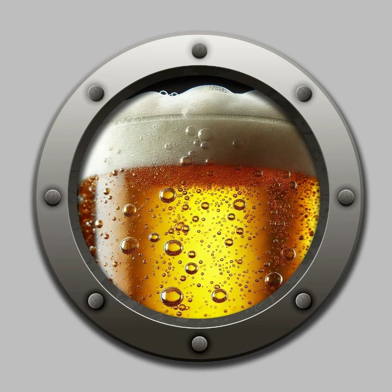 Conception de pinte de réacteur de bière mousseuse
