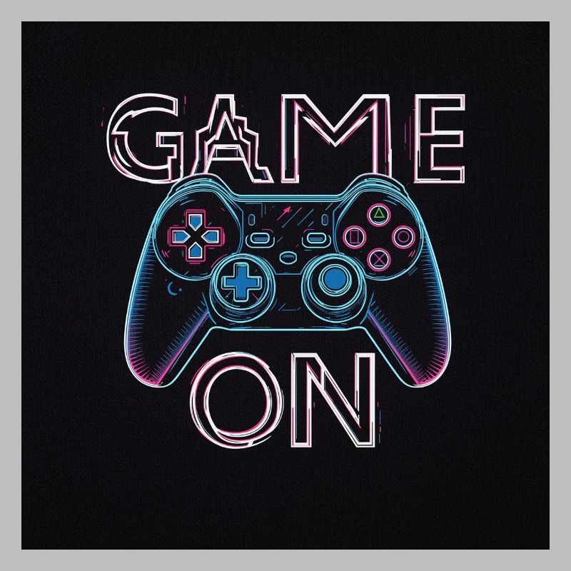 Conception de manette de jeu néon