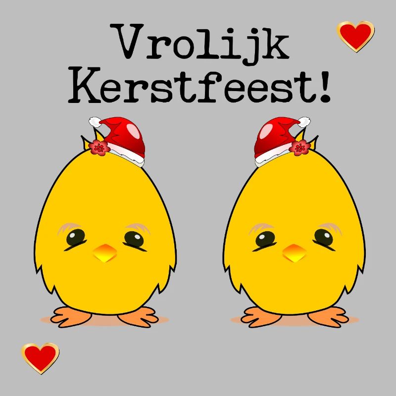 Frohe Weihnachtsküken