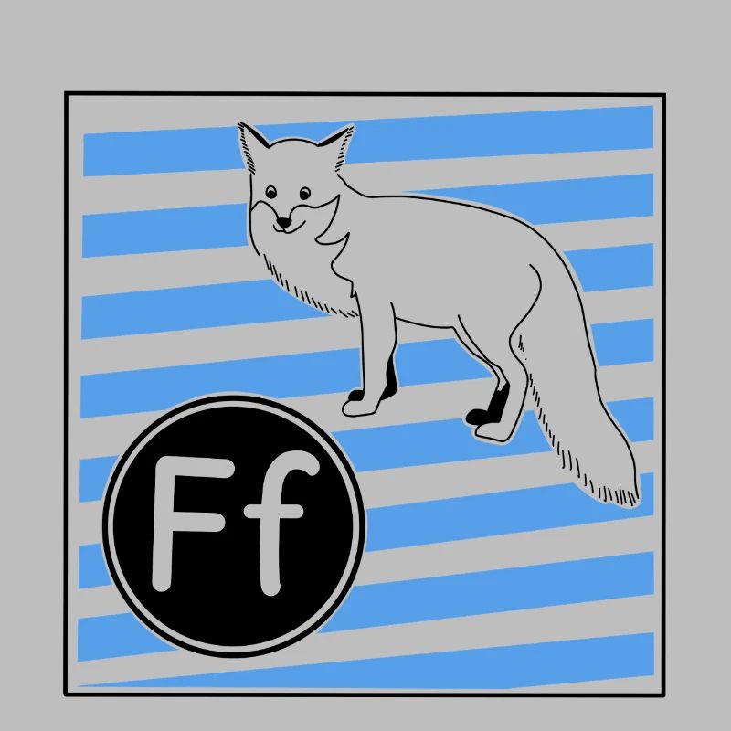 F for Fox (learning to read in primary school)